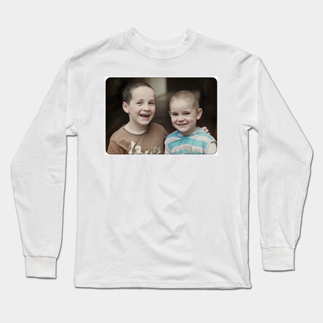 Bond of Brothers Long Sleeve T-Shirt by micklyn